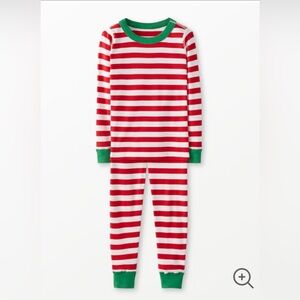 VGUC Hanna Andersson Kids Red White Stripe Pajamas - Size 6/7 US (120 Euro)